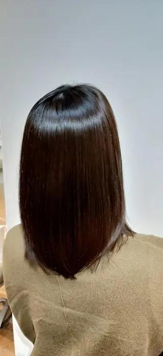 セミロング 安藤 浩樹のヘアスタイル