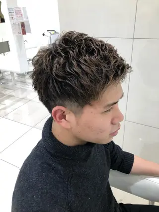 ショート 坪井 彰吾のヘアスタイル