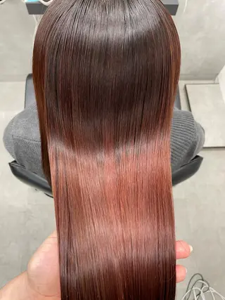 ロング すぐ巻ける縮毛矯正 🍀勝倉　麗のヘアスタイル
