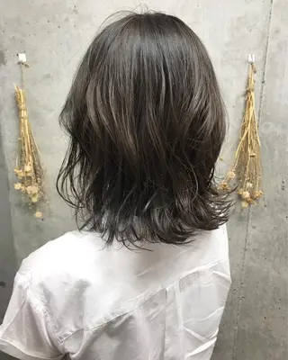 ミディアム カラー ヘアアレンジ Satsuki ✂︎♡のヘアスタイル