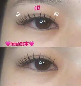 マツエク・マツパ AMIKA🌹 Amaranthのマツエク・マツパデザイン