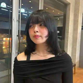 ミディアム 🍓垢抜けハイトーン 🍓HINAのヘアスタイル