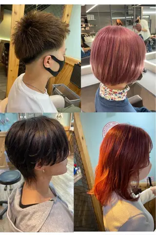 CORE masaのヘアスタイル