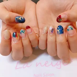 ネイル La neige* yuki 🐩🌙のネイルデザイン