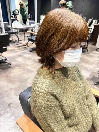 ショート AVANCE.PRODUCED by EGAO所属・🍒似合わせカット /艶感カラー/長谷のヘアスタイル