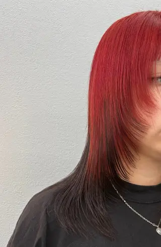 セミロング ブリーチなしｗカラー 🐈‍⬛kotoseのヘアスタイル