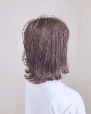 ミディアム カラー ANAZAhair アナザ　ヘアーのヘアスタイル