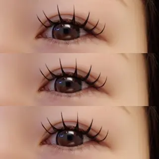 マツエク・マツパ 渡辺 志乃のマツエク・マツパデザイン