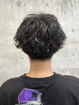 パーマ メンズ MeL 横浜/ ＭＩＨＯのヘアスタイル