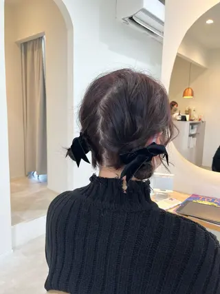 ヘアアレンジ 加藤 明香里のヘアスタイル