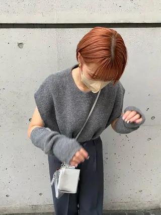 カラー 顔まわりカット/艶髪 カラー✨けいとのヘアスタイル