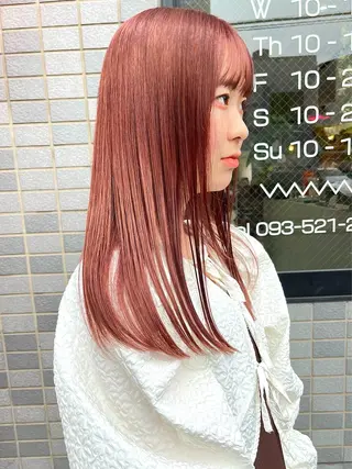 ロング カラー (h)wim rinのヘアスタイル