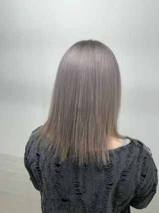 カラー ダブルスキルエクステ /羽エクステ白石宇由のヘアスタイル