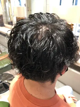 パーマ メンズ 川口髪質改善ウルトワ 🌈毛島健樹🌈のヘアスタイル