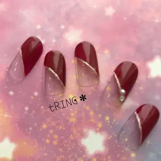 ネイル tRING＊ しいの木台のネイルデザイン