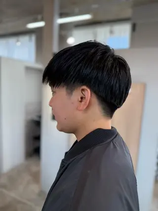 ショート メンズ 藤崎百道メンズカット Zina/森井唯央のヘアスタイル