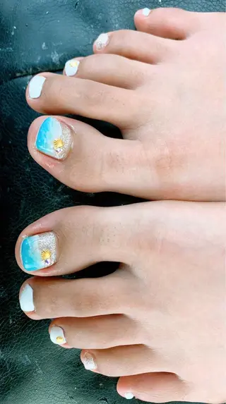 ネイル ⭐︎休業中の練習⭐︎ JNA認定講師髙橋のネイルデザイン