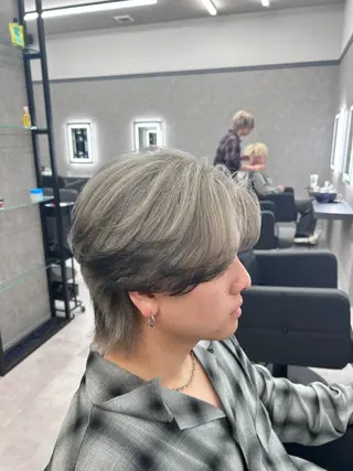 ショート カラー パーマ メンズ メンズ特化 👑YUTAのヘアスタイル