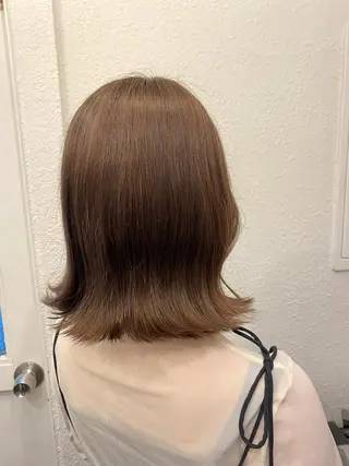 ミディアム 名駅/艶韓国風ヘア miyabiのヘアスタイル