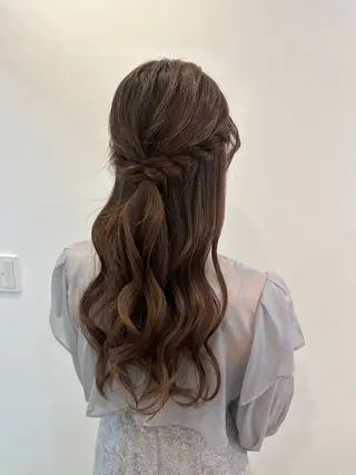 ロング ヘアアレンジ レイヤー/ナチュラル 💐nao.のヘアスタイル
