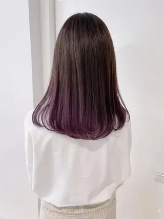 ロング ambleluxe 🌈透明感カラー中野のヘアスタイル