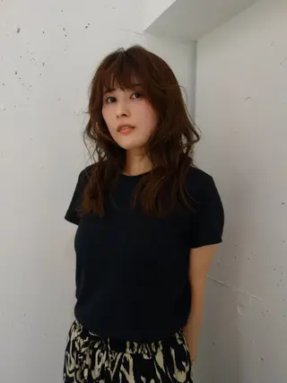 ミディアム 山元 翔平(shohei)のヘアスタイル