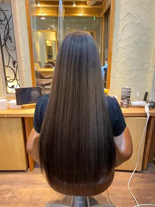 ロング カラー パーマ ヘアアレンジ メンズ キッズ ネイル マツエク・マツパ 🌈髪質改善・美髪矯 正・平野瀬乃🌈のヘアスタイル