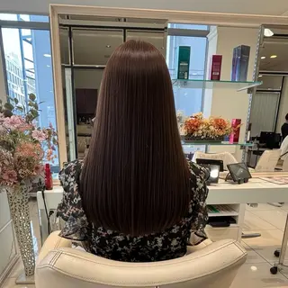 ロング 髪質改善 縮毛矯正 🌙 ゆきのヘアスタイル