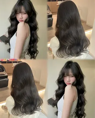 ロング カラー 🎀透明感× 赤み消し🎀正源のヘアスタイル