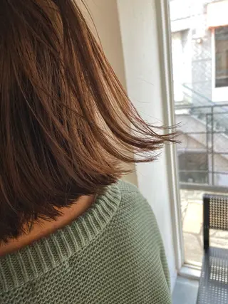 ショート カラー ヘアアレンジ 眠れるヘッドスパ✨ chacoのヘアスタイル