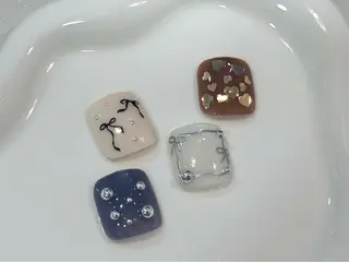 ネイル qupnail🎀 kuwajimaのネイルデザイン