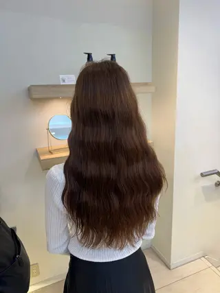 ロング パーマ 🧿パーマ／レイヤー 🧿シュリのヘアスタイル