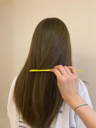 ロング 似合わせカット /ニュアンスパーマのヘアスタイル