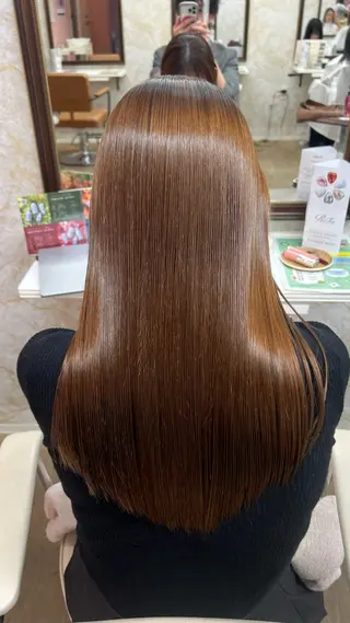 ロング 髪質改善/ メンズカット・パーマのヘアスタイル
