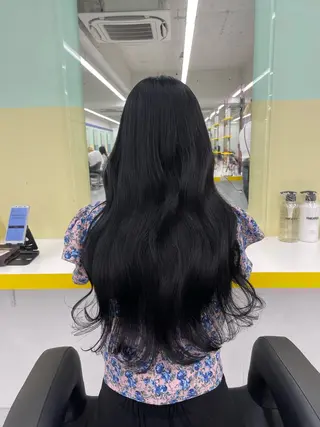ロング カラー 🦋色落ち綺麗カラー メンズYUZU🦋‪のヘアスタイル