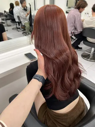 カラー トレンド暖色/ sayaka🍒のヘアスタイル