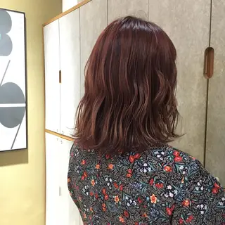 ミディアム 相川 愛実のヘアスタイル