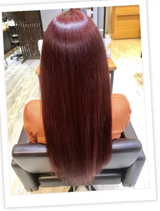 ロング カラー パーマ ヘアアレンジ メンズ キッズ ネイル マツエク・マツパ EnBlesS西宮 マンツーマン神道有基のヘアスタイル