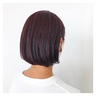 ショート カラー 癖毛、多毛の方歓迎 三浦　麻衣のヘアスタイル