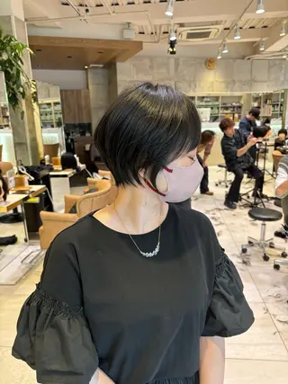 ショート 大人ショート特化/ カットモデル/表参道のヘアスタイル