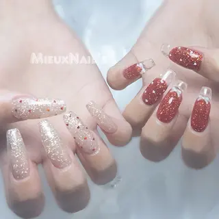 ネイル Miyu❤️‍🔥 Mieuxnailsのネイルデザイン