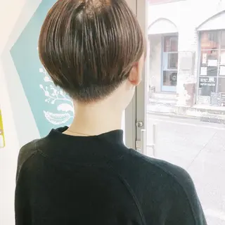 ショート カラー ショートボブ髪質改善 縮毛矯正のプロ山道潤のヘアスタイル
