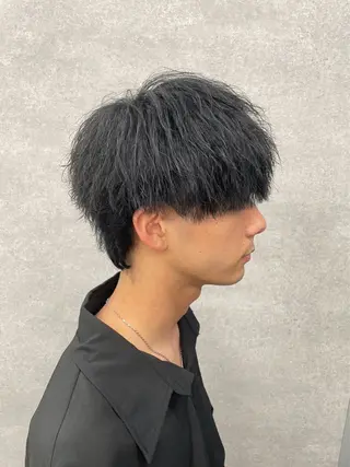 パーマ メンズ イケメン製造機 🔥上原沙羅🔥のヘアスタイル