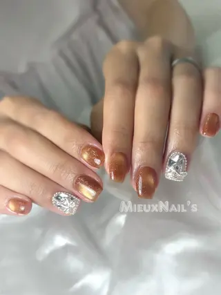 ネイル Miyu❤️‍🔥 Mieuxnailsのネイルデザイン