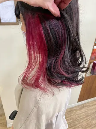 カラー SALOWIN栄 高須大貴のヘアスタイル