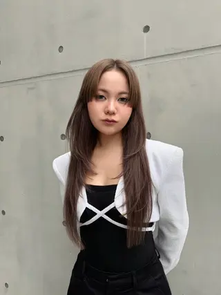 ロング カラー ⠀ towaのヘアスタイル