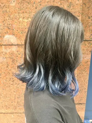 ミディアム 🦩パーマン🦩佐藤 航太のヘアスタイル