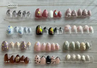 ミディアム hs nail salonのネイルデザイン
