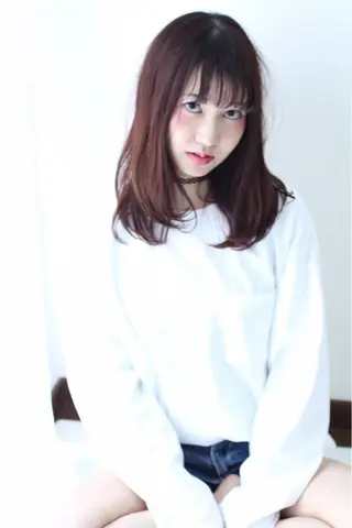 ロング カラー 安達 俊亮のヘアスタイル
