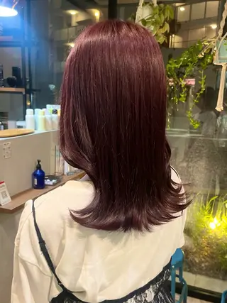 ミディアム FERIA池田 神原萌花のヘアスタイル